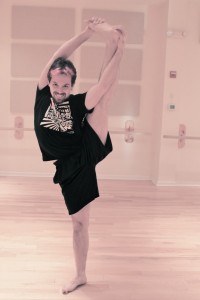 Josh Epp-Burge shows off his flexibility.